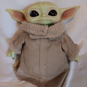 Star Wars Green and Tan Baby Yoda Plush